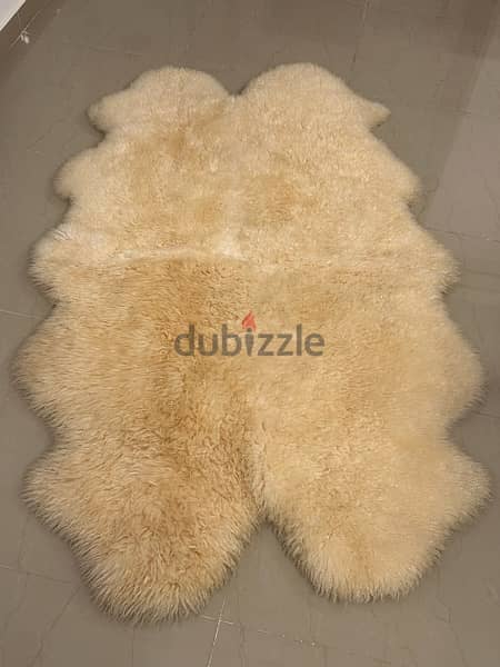 real sheepskin rug 2