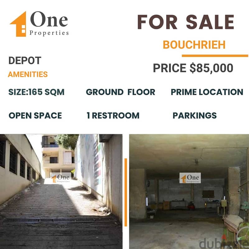 DEPOT FOR SALE IN BOUCHRIEH 0