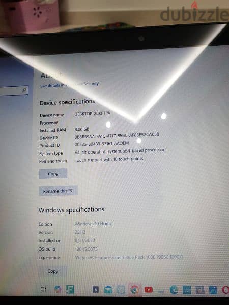 toshiba laptop windows 10 touch screen 360* 2