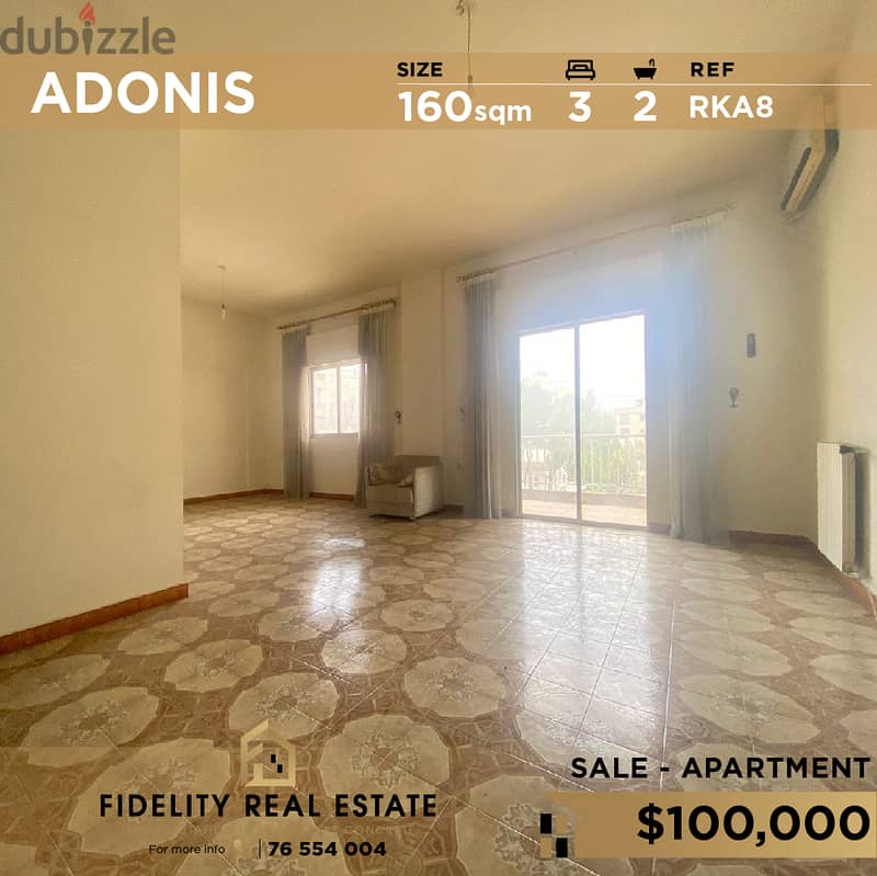 Apartment for sale in Adonis RKA8 شقة للبيع بأدونيس 0