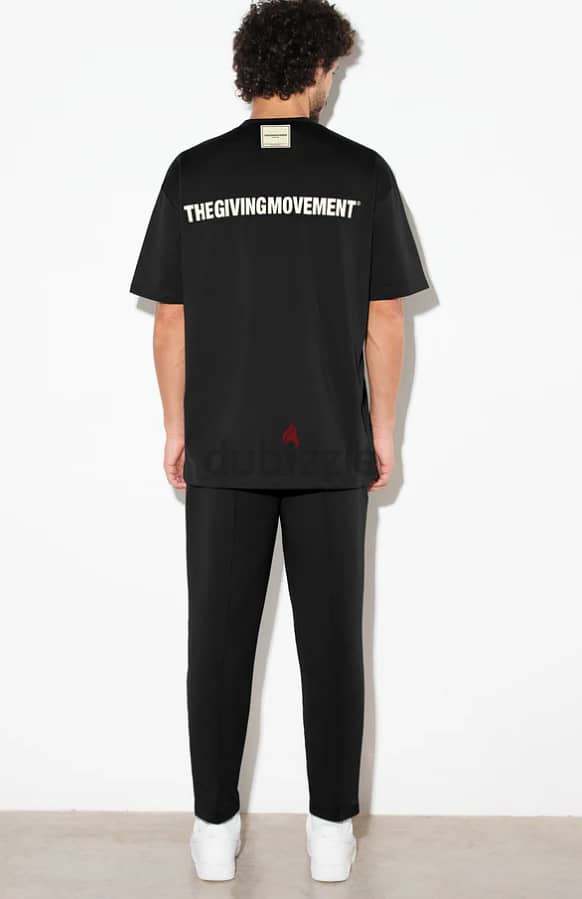 The Giving Movement - Tapered Organic Fleece Joggers M/L 4