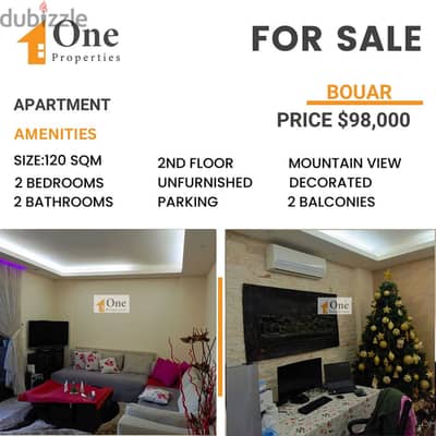 APARTMENT FOR SALE IN BOUAR