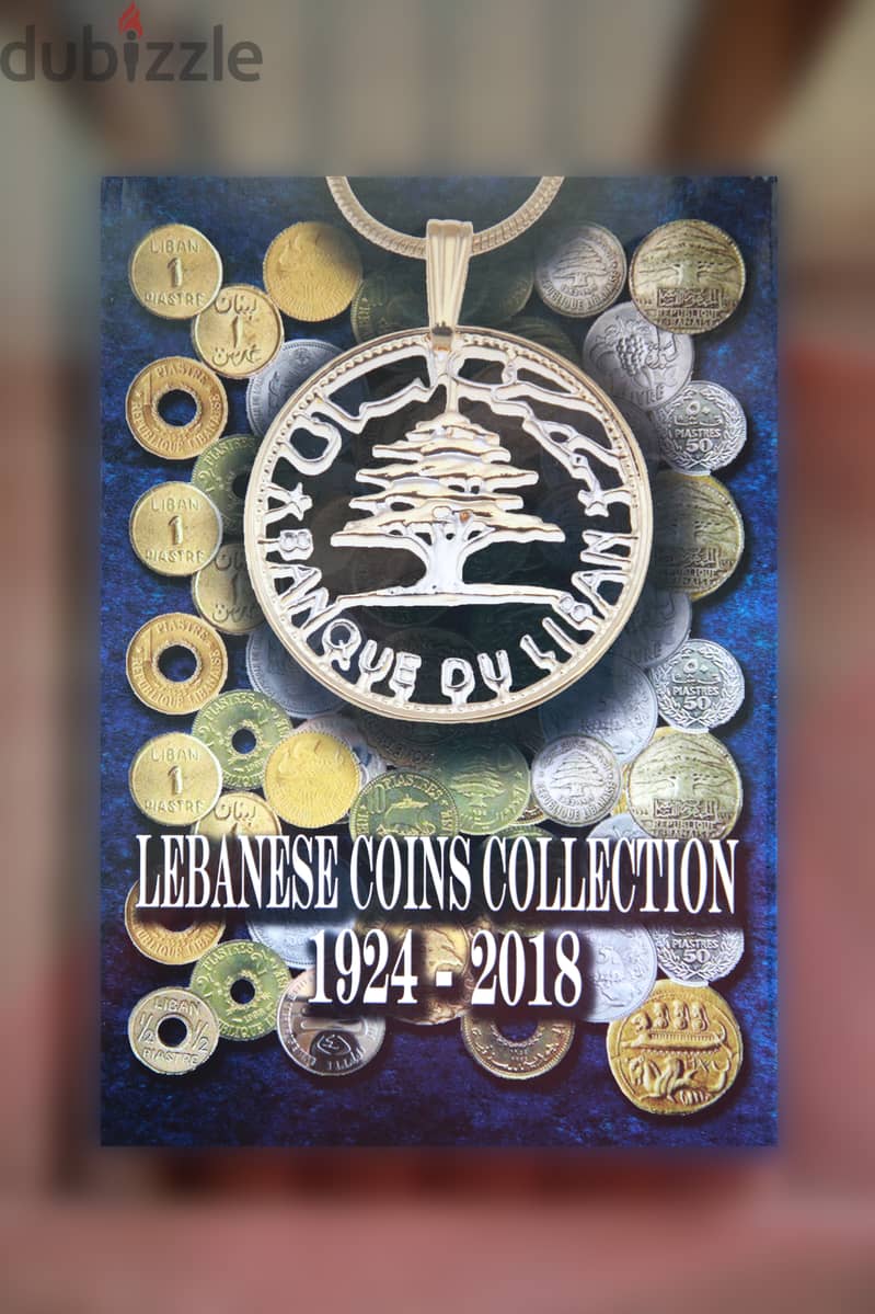 Lebanon Coin Album with 61 coins 7