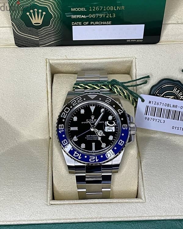 Rolex GMT-Master 2 batman super clone 1:1 1