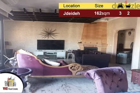 Jdeideh 162m2 | Decorated | Mint Condition | Prime location | PA |