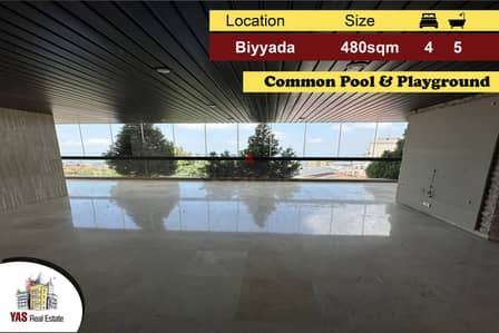 Biyyada 480m2 | 110m2 Terrace | New | Common Pool & Playground | PA