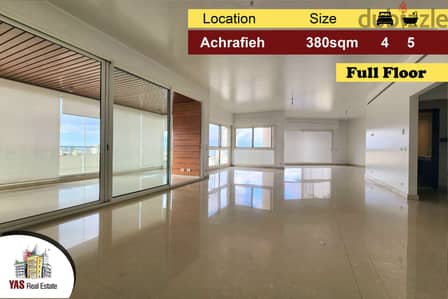 Achrafieh 380m2 | One Apartment Per Floor | Modern | Luxury | PA