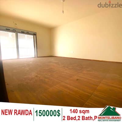 140 Sqm Apartment for Sale in New Rawda !!!