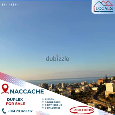 220 SQM Duplex For Sale in Naccache