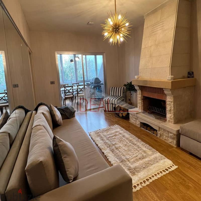 80 sqm furnished and equipped chalet for rent in Faraya REF#KZ314 2