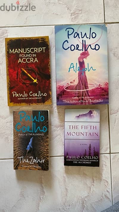 set of Paulo Coelho books