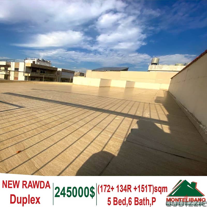 356 Sqm Apartment with roof for Sale in New Rawda !!! 0