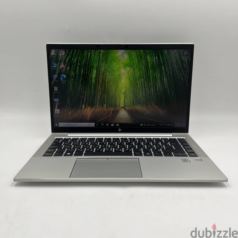 4635 Used Laptop HP EliteBook 840 G7 i5 8gb ram 256gb nvme 14.1 FP 6