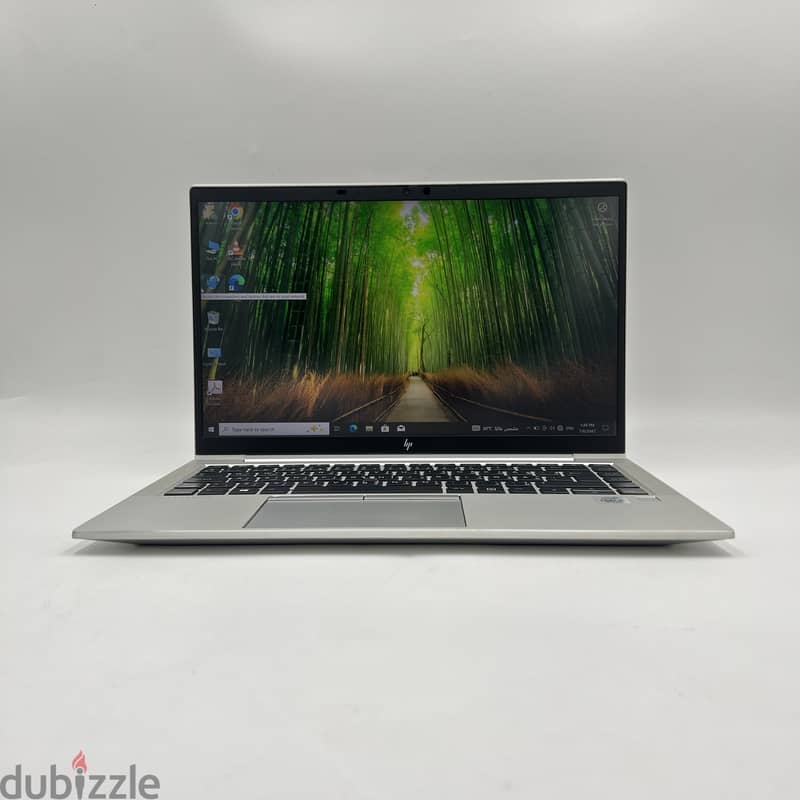 4635 Used Laptop HP EliteBook 840 G7 i5 8gb ram 256gb nvme 14.1 FP 7