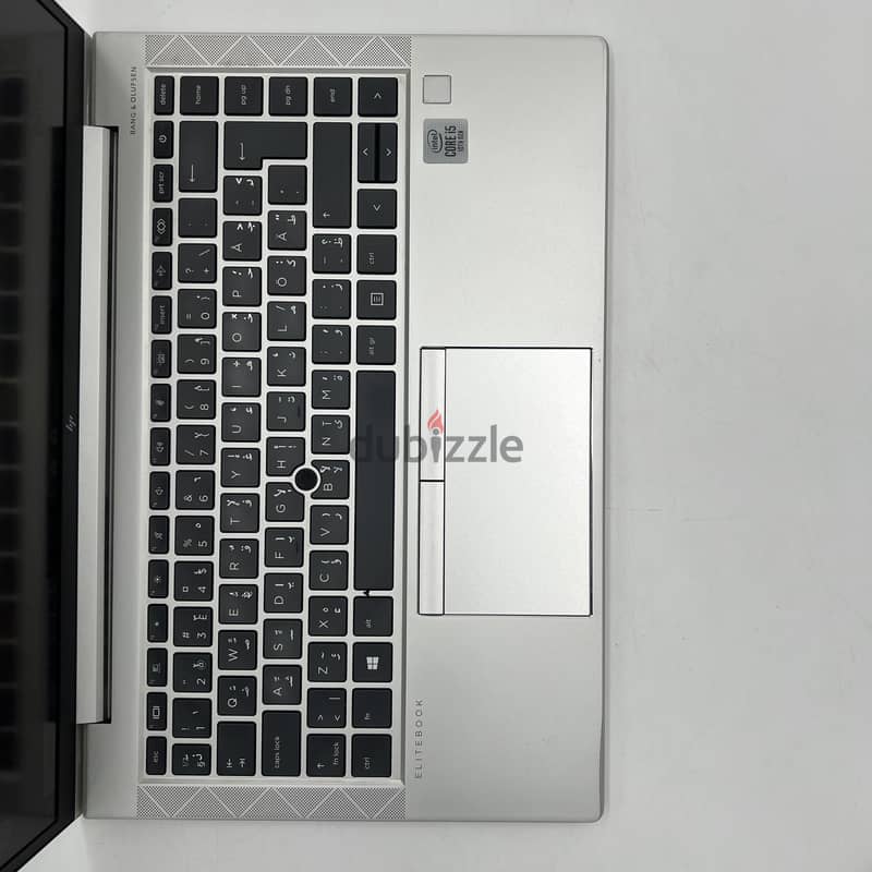 4635 Used Laptop HP EliteBook 840 G7 i5 8gb ram 256gb nvme 14.1 FP 9