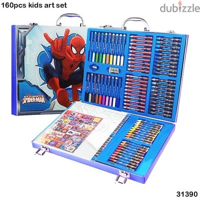 Spider Mand Colorin Set مجموعة سبايدر مان للتلوين