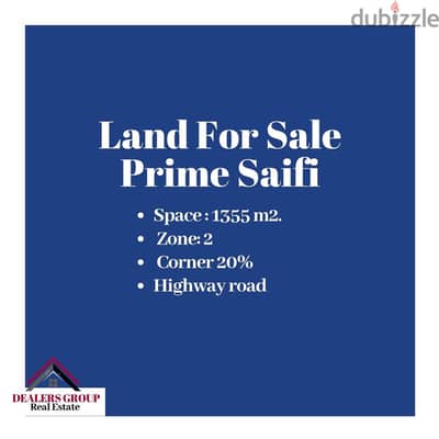 Prime Location Land for sale in Saifi - Beirut