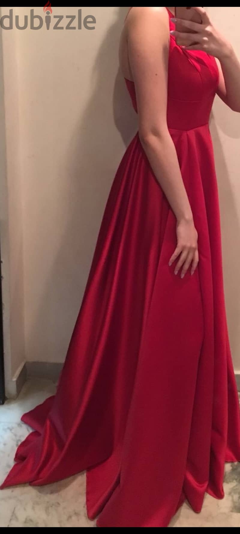 Long Red Evening Dress 3