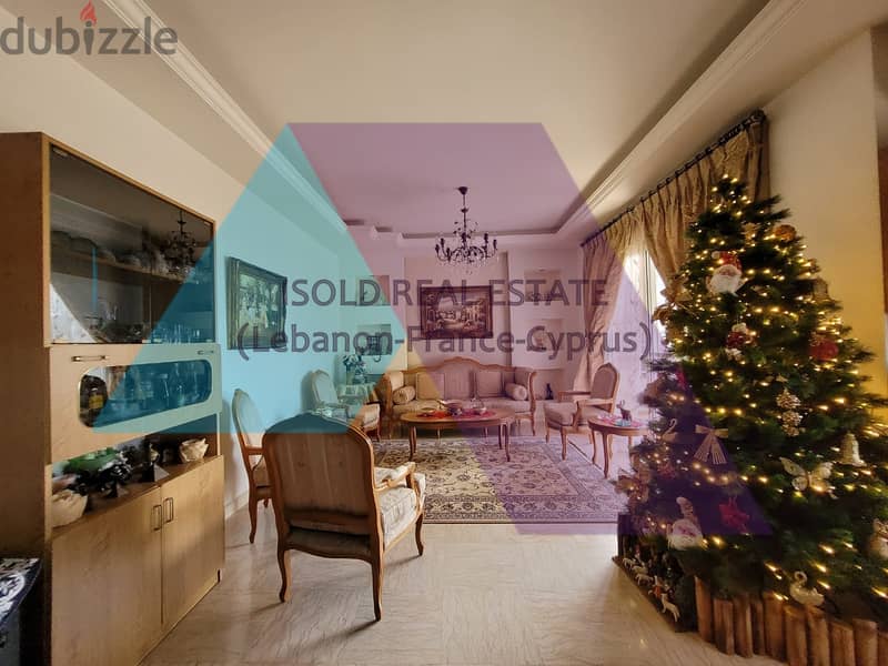 A 126 m2 Apartment+Open mountain/sea view for sale in Mazraat Yachouh 0