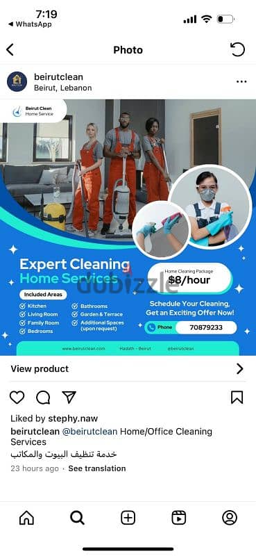 House/ Office Cleaning per hour