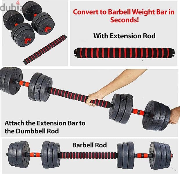 10kg dumbbells set 3