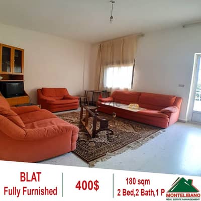 Fully furnished Apartment for rent located in Blat!!