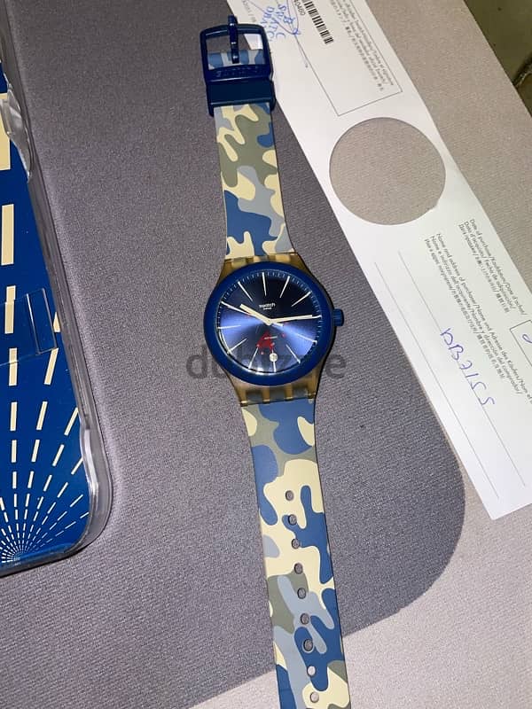 swatch swiss sutt400 mechanical like new with the warranty only 10$ 0