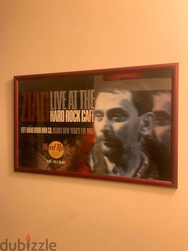 Vintage poster Ziad Rahbani 2