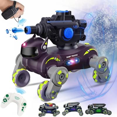 Multifunctional Stunt Mechanical Dog Car Toy, 6WD Gesture Sense remot