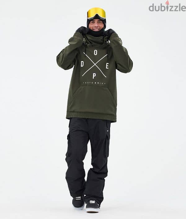 Dope Snow Olive Green Jacket (Ski / Snowboard) 2