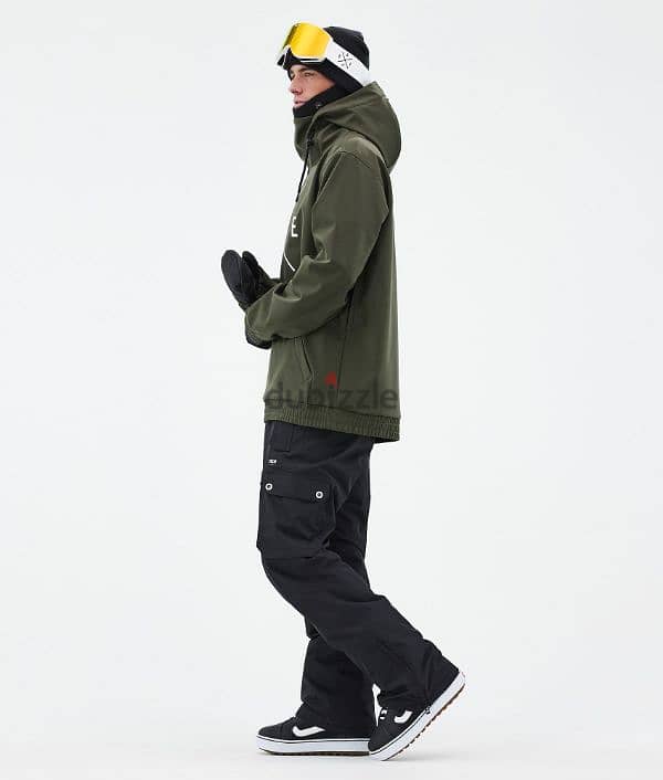 Dope Snow Olive Green Jacket (Ski / Snowboard) 3