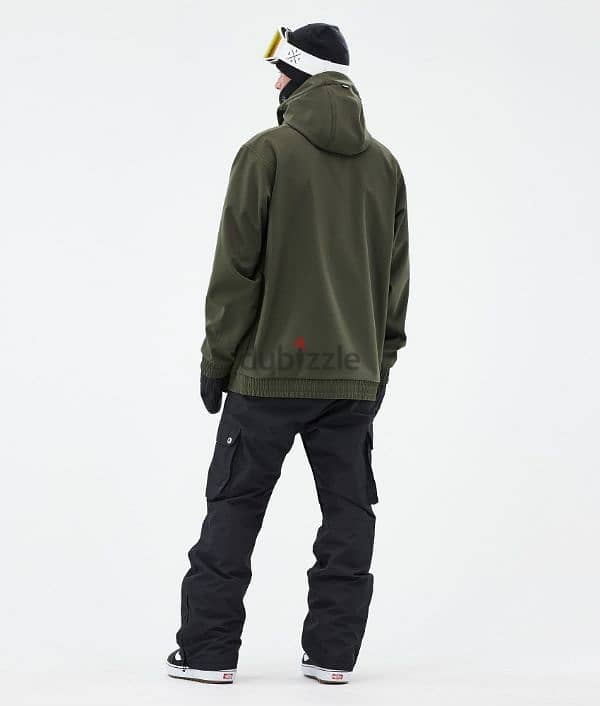 Dope Snow Olive Green Jacket (Ski / Snowboard) 4