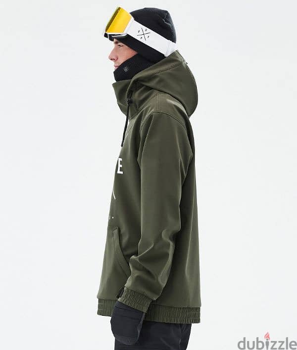 Dope Snow Olive Green Jacket (Ski / Snowboard) 5