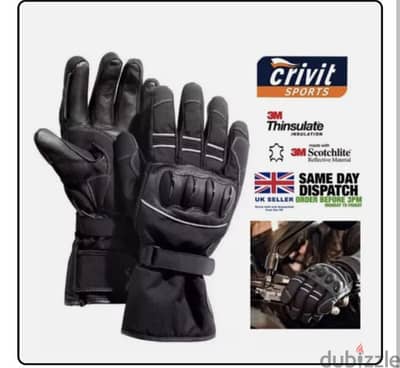 crivit motorcycle gloves brand new