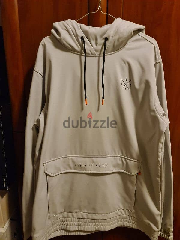 Dope Snow Nomad Light Grey Jacket (Ski & Outdoors) 1