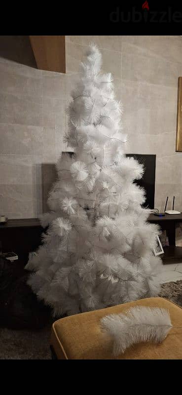 christmas tree white 0