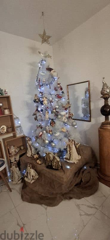 christmas tree white 2