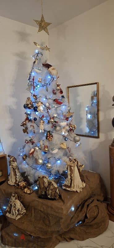 christmas tree white 4