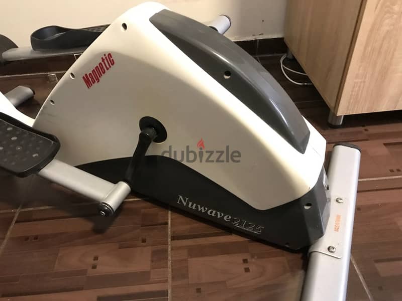 Elliptical Trainer Gym Bike Nuwave 2125 2