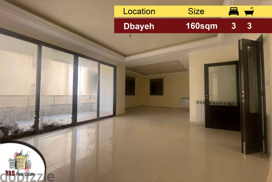 Dbayeh 160m2 | Brand New | Mountain View | Prime Location | RZ | 0