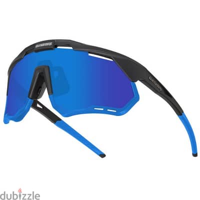 queshark black blue sunglasses