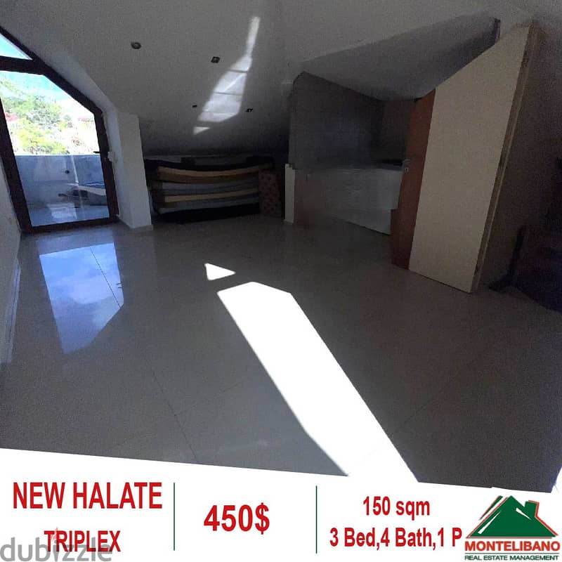 Fully Furnished&Mountain View Triplex for rent in New Halate 0