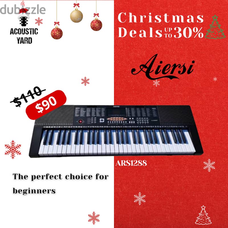 Aiersi ARS1288 Keyboard Orgue Christmas Offer 0