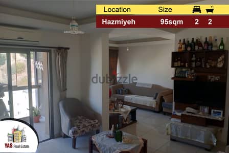 Hazmiyeh 95m2 | Cozy Apartment | View | Calm Area | PA |