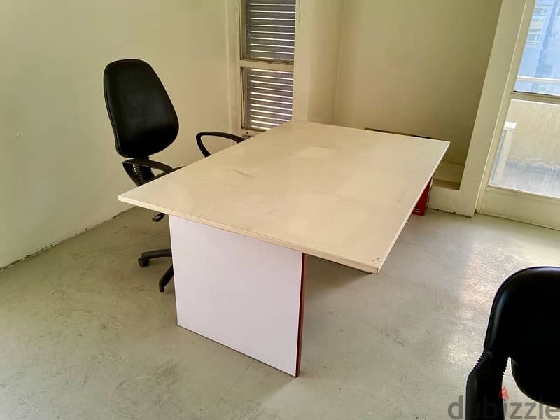 3 office tables - sold together 2