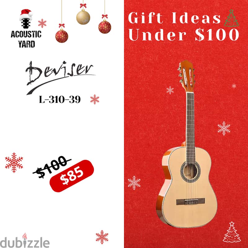 Deviser L310-39 Classic Guitar Christmas Offer 0