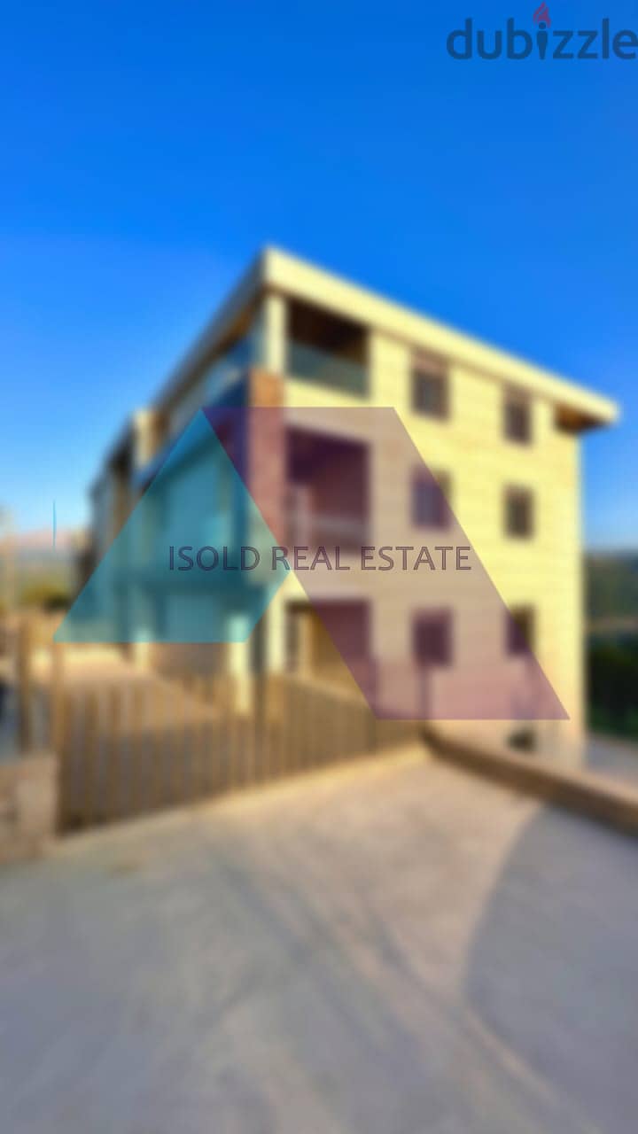 Brand New 160 m2 apartment+Garden+Mountain view for sale in Baabdat 0