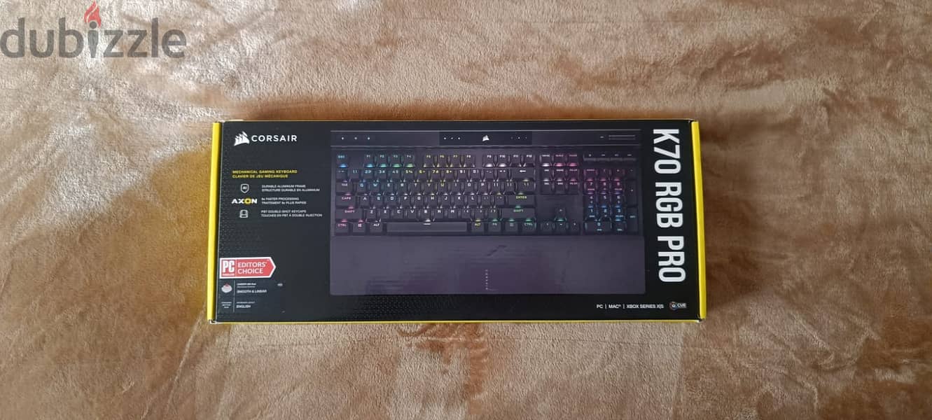 Corsair K70 RGB PRO Mechanical Gaming Keyboard (Cherry MX Red) 0