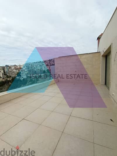 Duplex +Terrace+sea view 4 sale Kfarhbab اطلالة على البحر كفرحباب