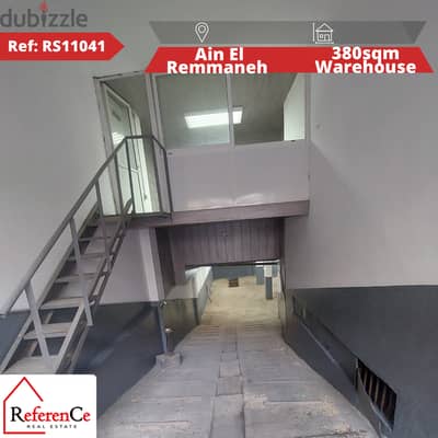 HOT DEAL Warehouse in Ain El Remmaneh مستودع للبيع في عين الرمانة